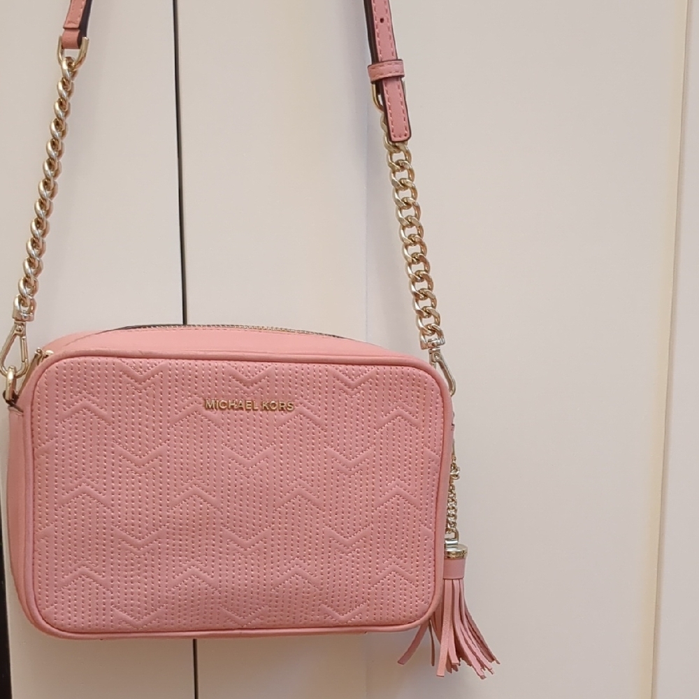 Michael Kors Blush Pink Crossbody Bag